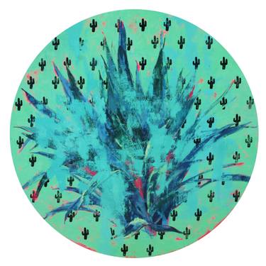 Original Modern Floral Paintings by Glib Franko