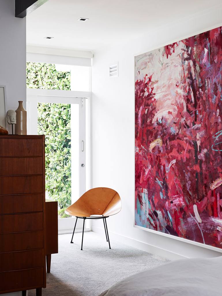 Original Abstract Expressionism Abstract Painting by Glib Franko