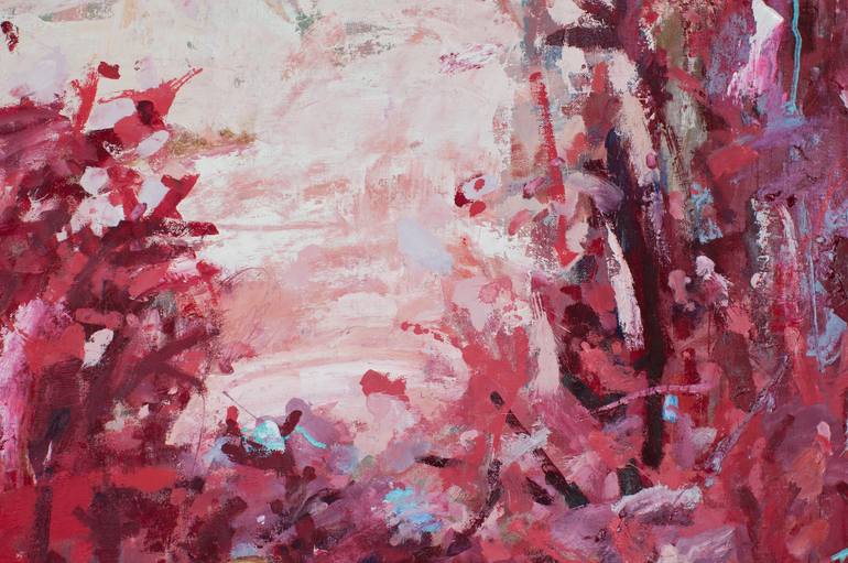 Original Abstract Expressionism Abstract Painting by Glib Franko