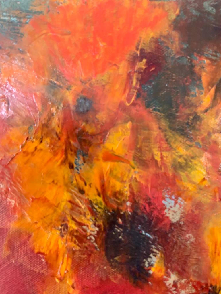 Original Expressionism Abstract Painting by Eva Hoffmann