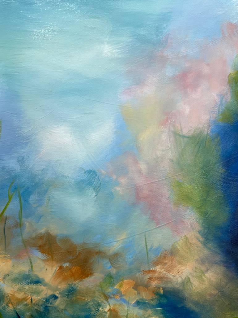 Original Abstract Landscape Painting by Eva Hoffmann