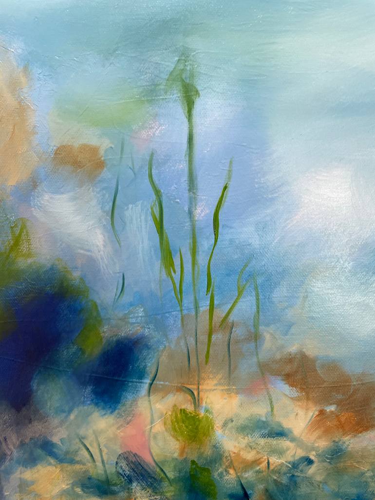 Original Abstract Landscape Painting by Eva Hoffmann