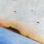 Parachute over Table Mountain by Eva Hoffmann