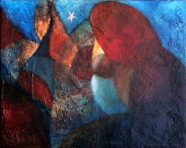 Original Abstract Religious Paintings by Eva Hoffmann