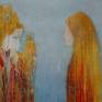 Hera, Aphrodite, Eris, Athene Painting by Eva Hoffmann | Saatchi Art