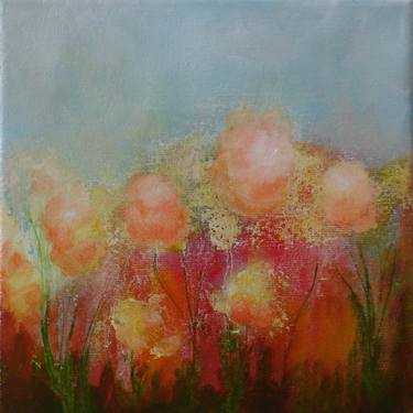 Print of Abstract Floral Paintings by Eva Hoffmann