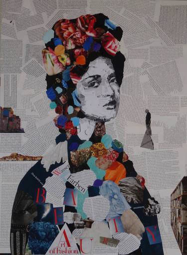 Print of Women Collage by Eva Hoffmann