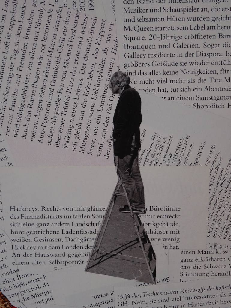 Original Figurative Women Collage by Eva Hoffmann