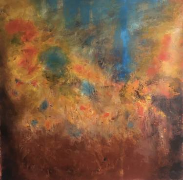 Original Abstract Expressionism Abstract Paintings by Eva Hoffmann