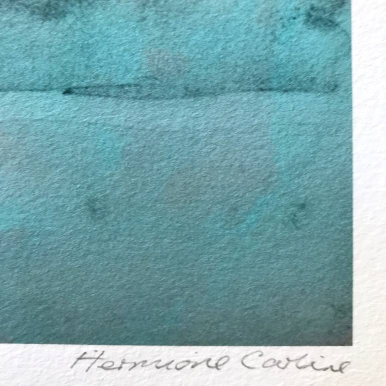 Original Abstract Landscape Mixed Media by Hermione Carline