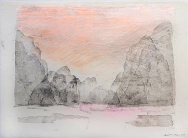 Original Landscape Printmaking by Hermione Carline