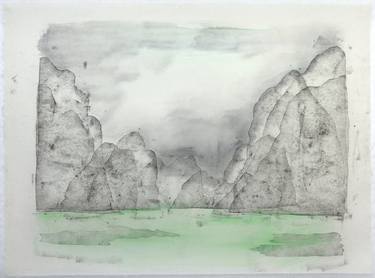 Original Landscape Printmaking by Hermione Carline