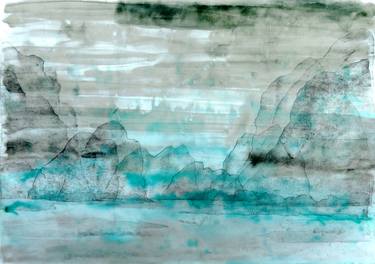 Original Landscape Mixed Media by Hermione Carline