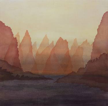 Original Landscape Paintings by Hermione Carline