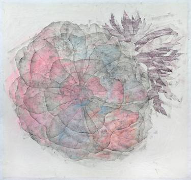 Original Figurative Floral Printmaking by Hermione Carline