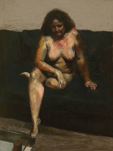 Print of Nude Paintings by Juan Domínguez