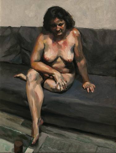 Print of Figurative Nude Paintings by Juan Domínguez