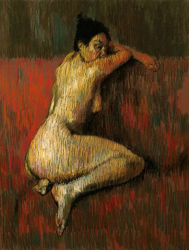 Print of Nude Paintings by Juan Domínguez