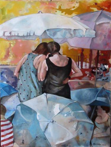 Original Contemporary People Paintings by Mara Isolani