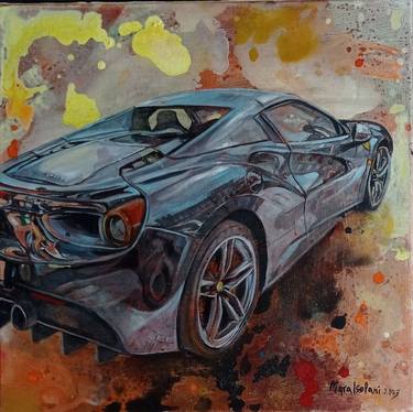 Original Car Paintings by Mara Isolani