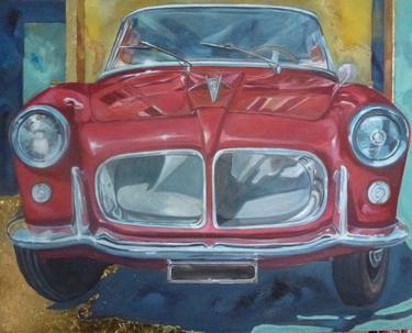 Original Realism Automobile Paintings by Mara Isolani