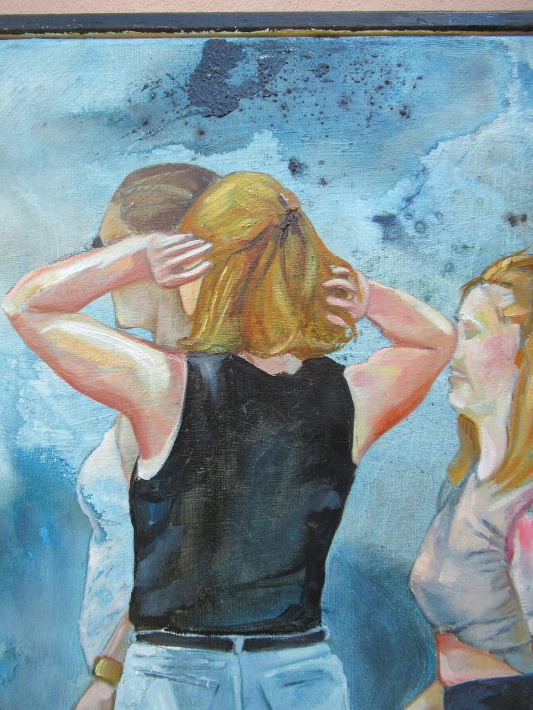 Original Figurative People Painting by Mara Isolani