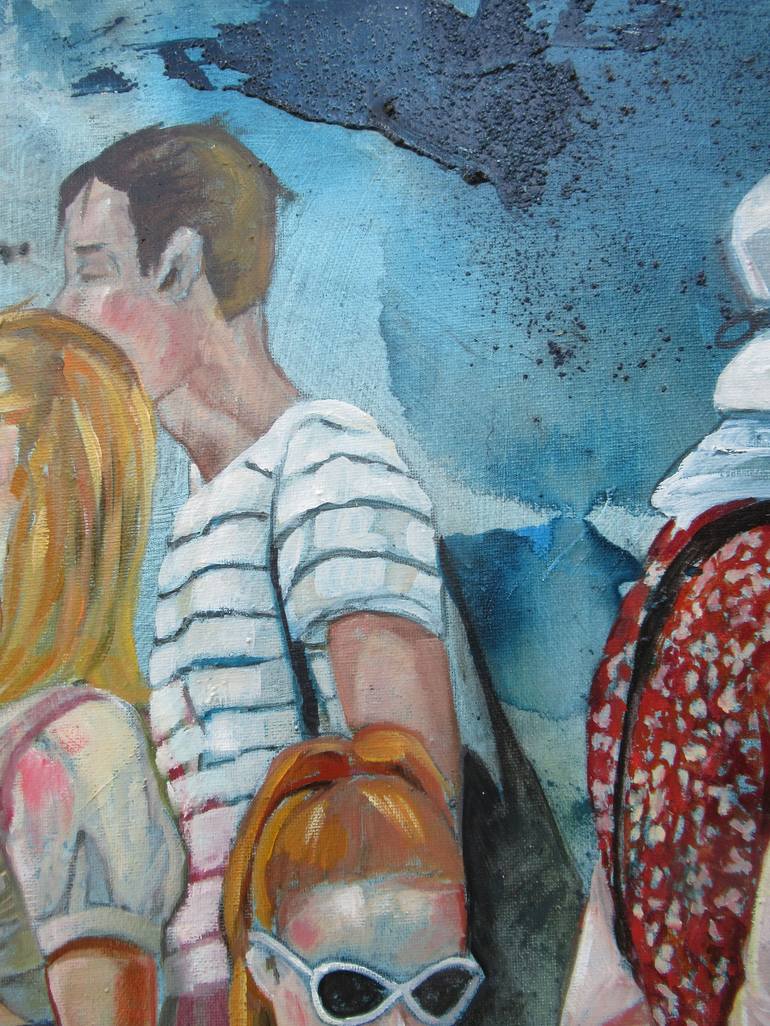 Original Figurative People Painting by Mara Isolani