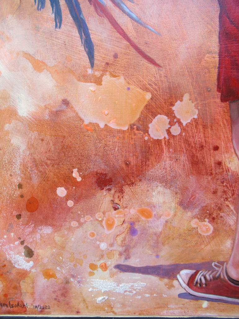 Original Figurative People Painting by Mara Isolani