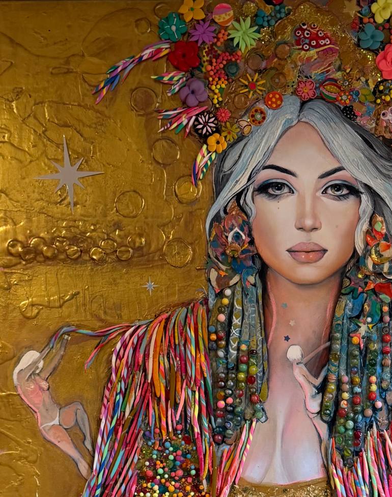 Original Contemporary Women Painting by Jessica Levaton
