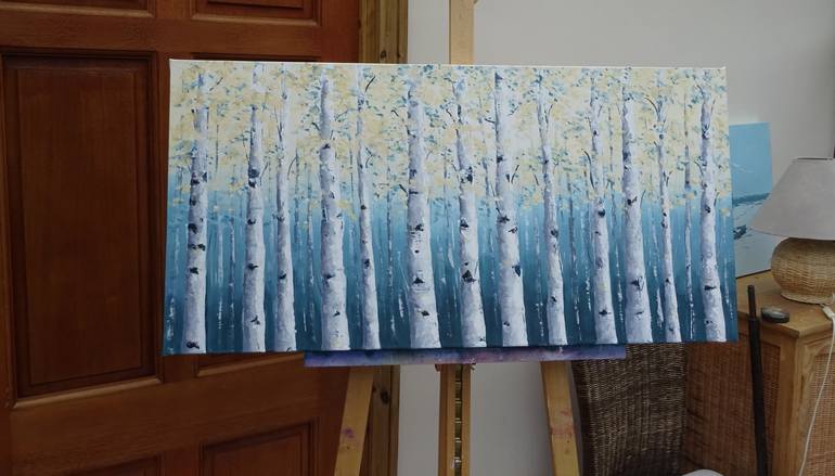 Original Impressionism Landscape Painting by Mel Davies