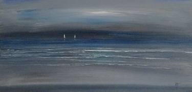 Original Expressionism Seascape Paintings by Mel Davies