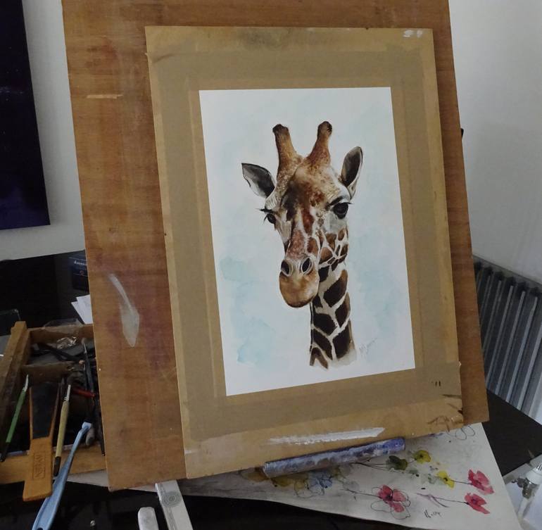 Original Animal Painting by Mel Davies