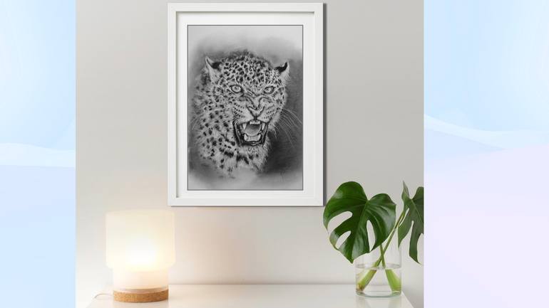 Original Realism Animal Drawing by Mel Davies