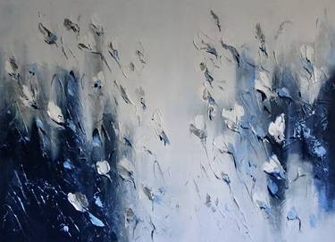 Original Abstract Expressionism Abstract Painting by Mel Davies