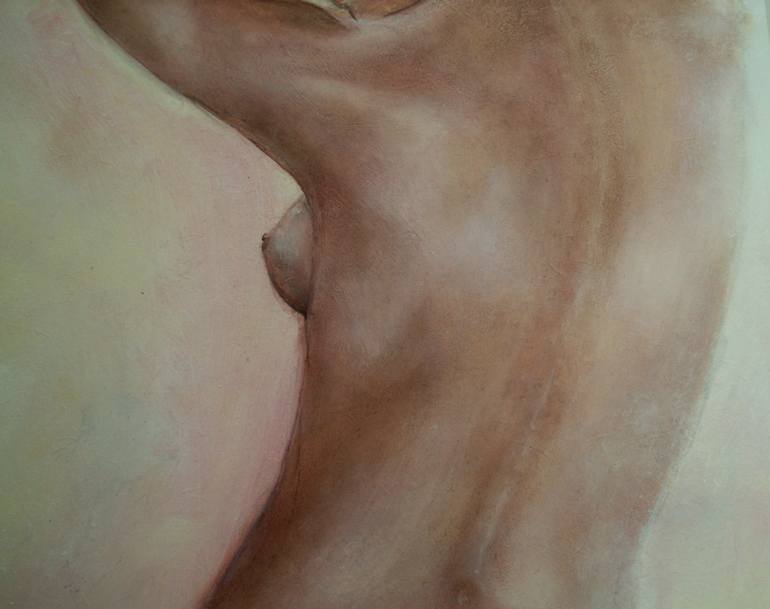 Original Impressionism Nude Painting by Mel Davies