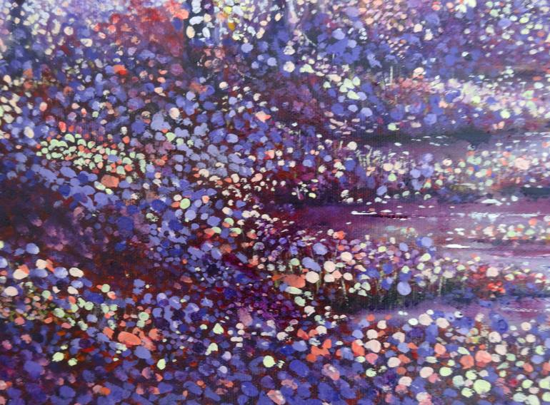 Original Impressionism Landscape Painting by Mel Davies