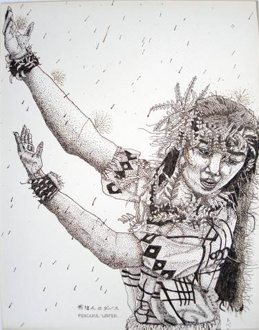 Original Performing Arts Drawings by Tobe Roberts