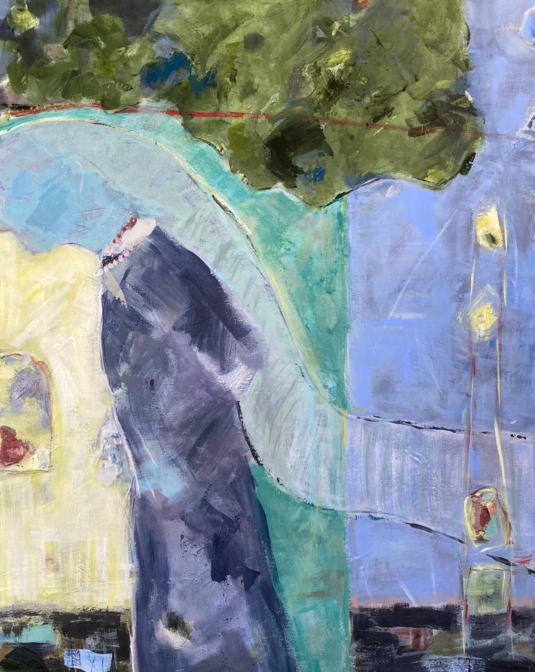 Original Abstract Expressionism Abstract Paintings by Maureen Fisher