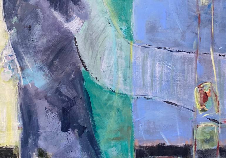 Original Abstract Expressionism Abstract Painting by Maureen Fisher