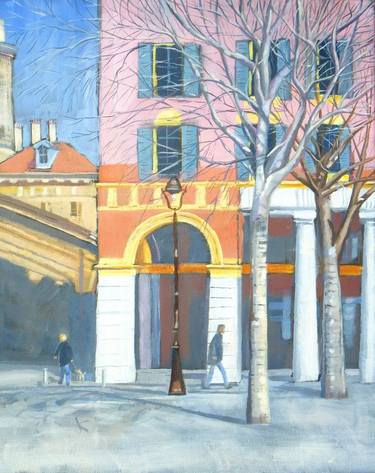 Original Impressionism Architecture Paintings by Mary Stubberfield