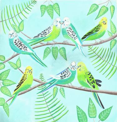 Original Illustration Animal Paintings by Mary Stubberfield
