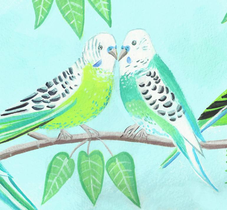 Original Illustration Animal Painting by Mary Stubberfield