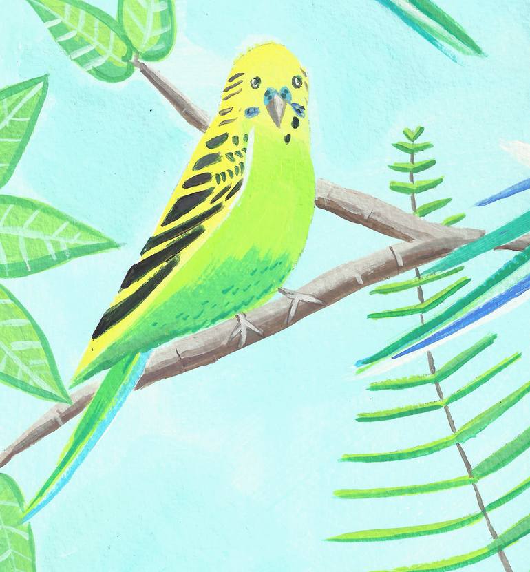 Original Illustration Animal Painting by Mary Stubberfield