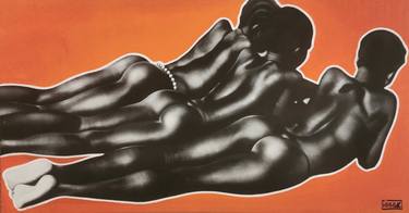 Original Figurative Nude Paintings by Philippe Vignal