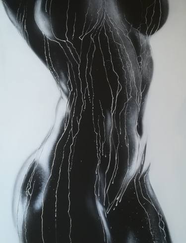 Print of Figurative Nude Paintings by Philippe Vignal