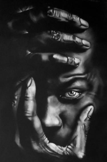 Print of Fine Art Portrait Paintings by Philippe Vignal