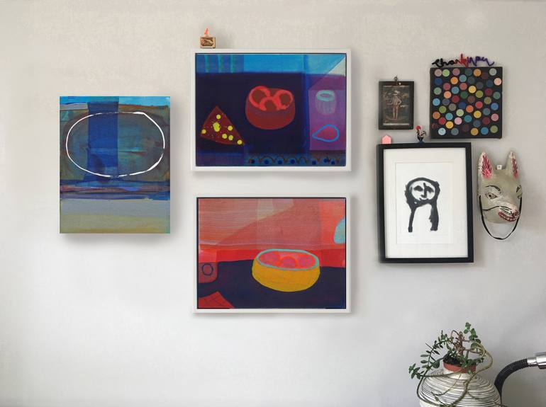 Original Abstract Food & Drink Painting by Ella Carty