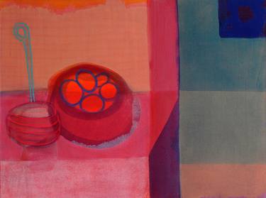Print of Abstract Expressionism Food & Drink Paintings by Ella Carty
