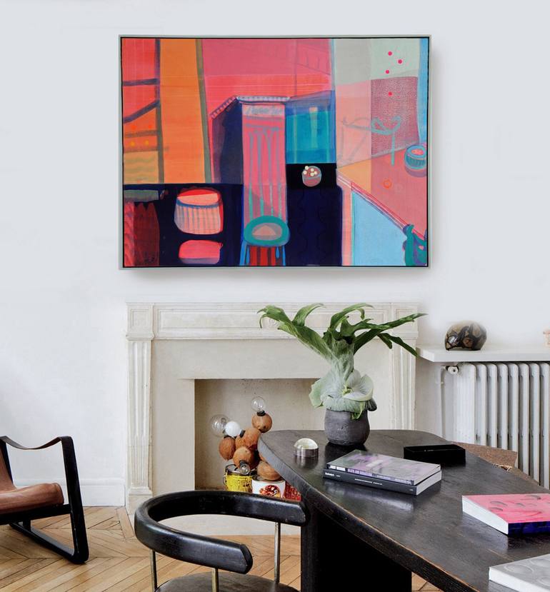Original Abstract Home Painting by Ella Carty