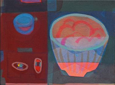 Original Abstract Food & Drink Paintings by Ella Carty